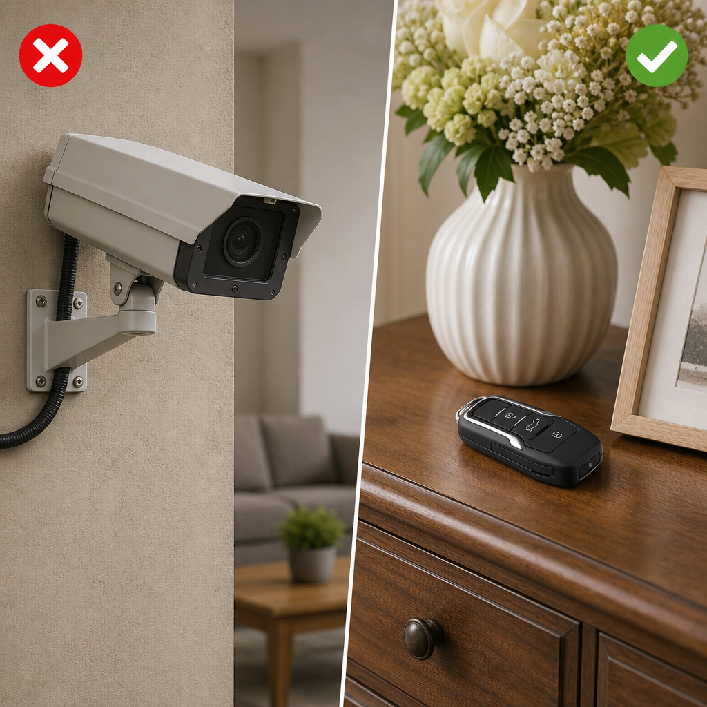 GADGETO Caméra Clé Discrète 1080P