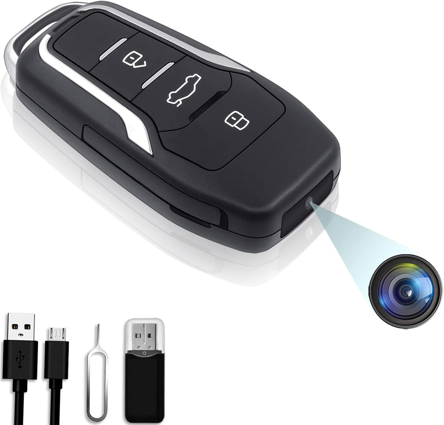 GADGETO Caméra Clé Discrète 1080P