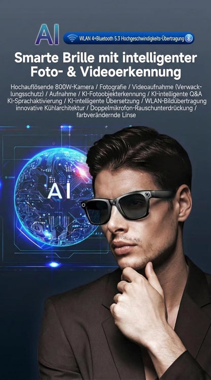 GADGETO Lunettes IA Vision 2K
