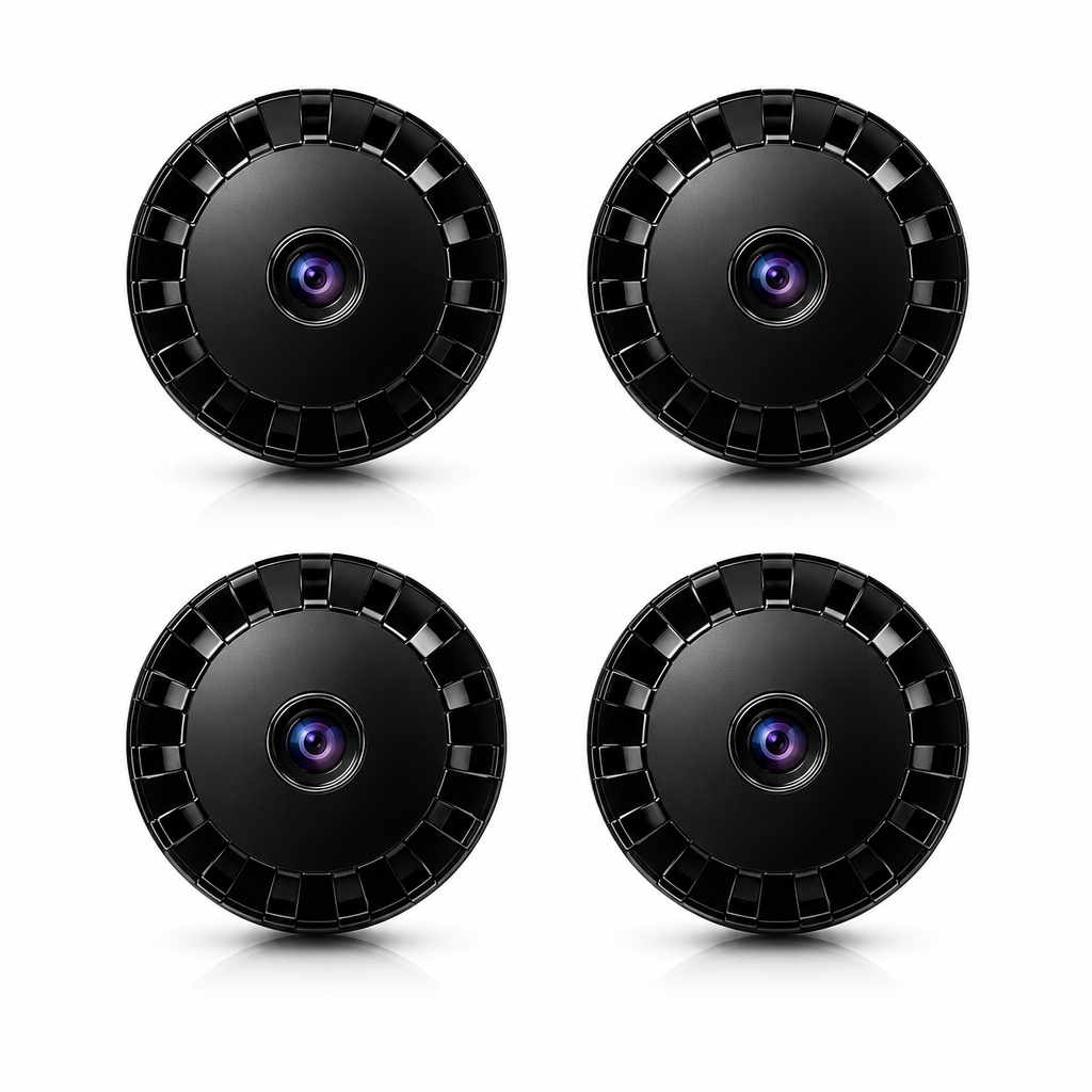 Lot de 4 GADGETO Mini Caméras WiFi