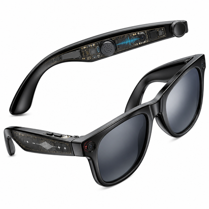 GADGETO Lunettes IA Vision 2K