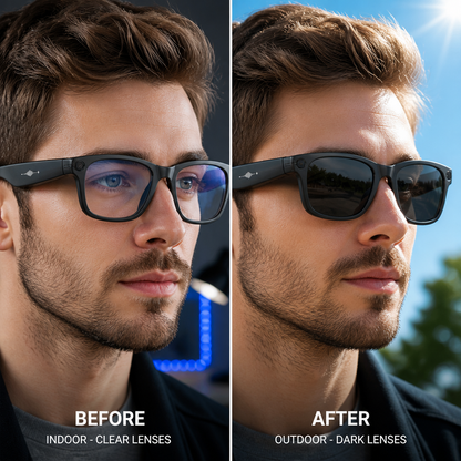 GADGETO Lunettes IA Vision 2K